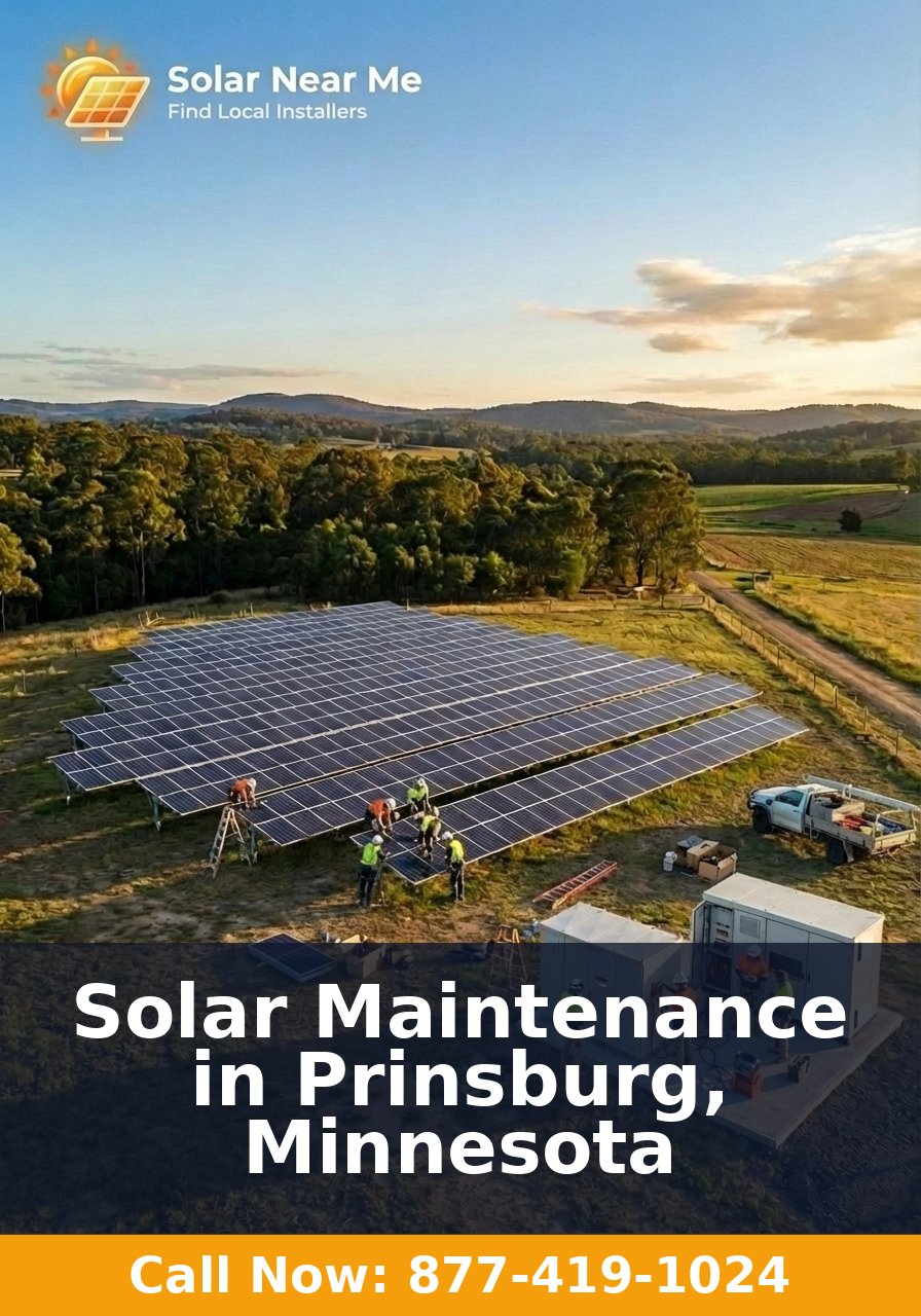Solar Maintenance in Prinsburg, Minnesota