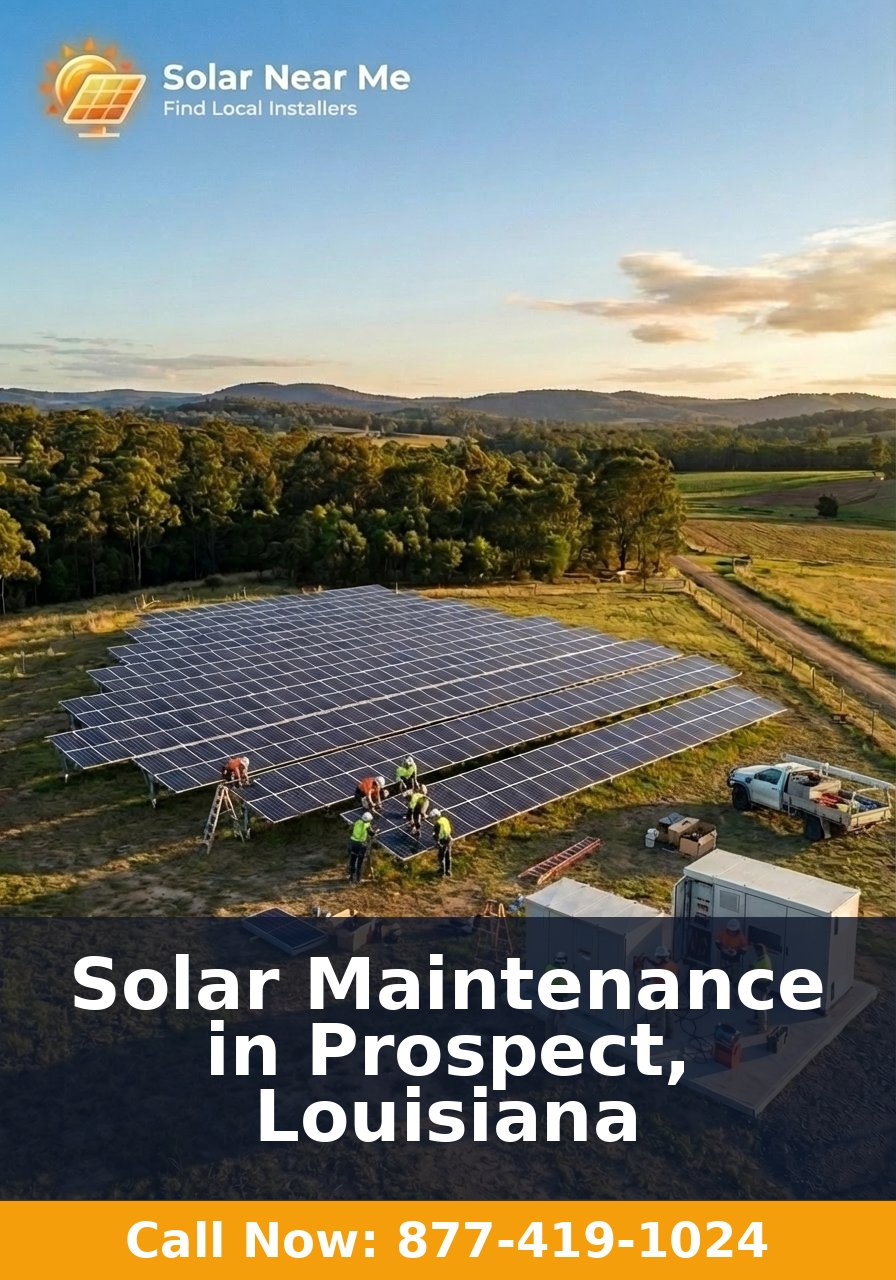 Solar Maintenance in Prospect, Louisiana
