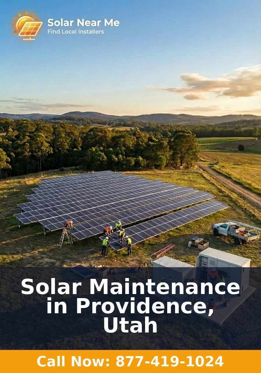 Solar Maintenance in Providence, Utah