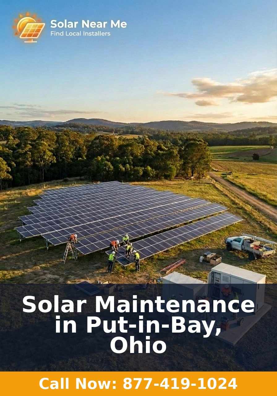 Solar Maintenance in Put-in-Bay, Ohio