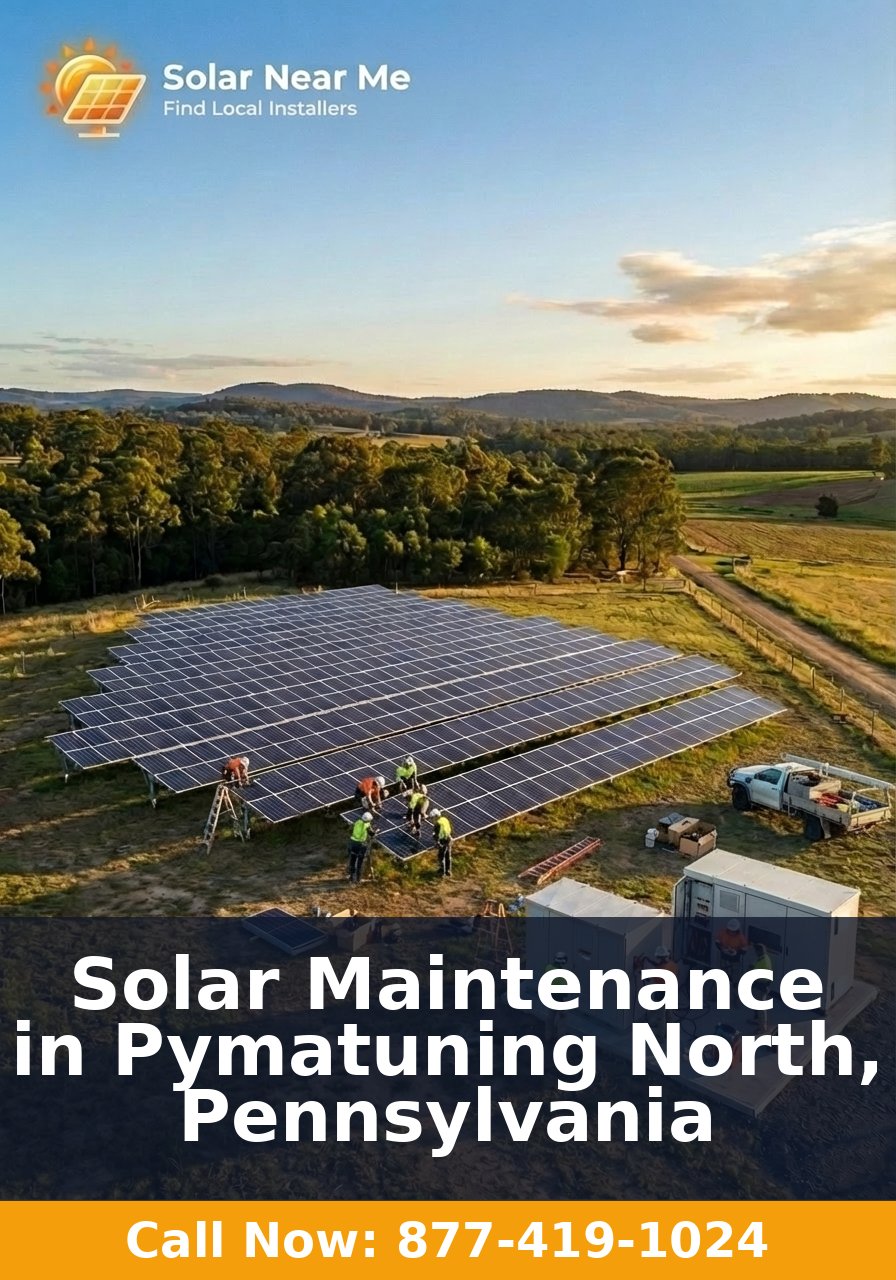 Solar Maintenance in Pymatuning North, Pennsylvania