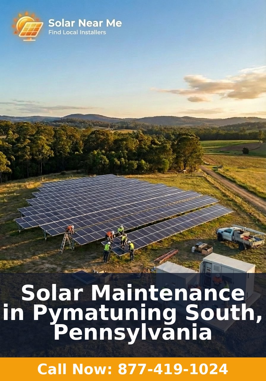 Solar Maintenance in Pymatuning South, Pennsylvania