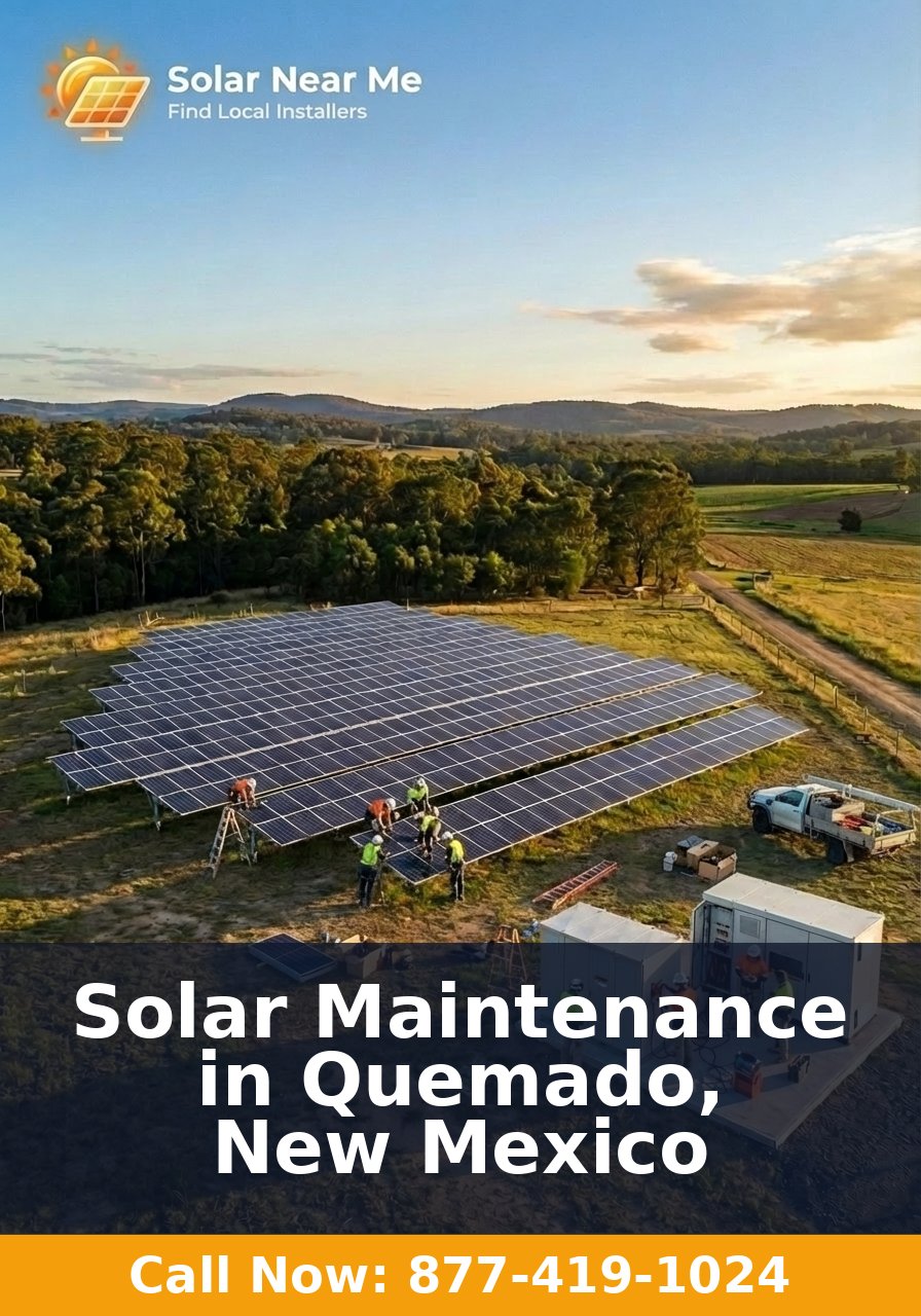 Solar Maintenance in Quemado, New Mexico