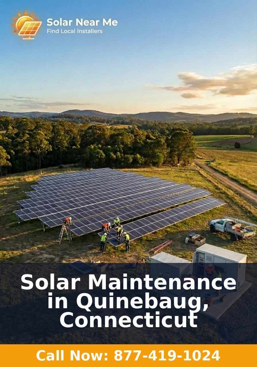Solar Maintenance in Quinebaug, Connecticut