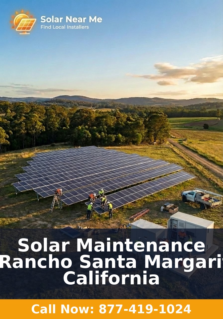 Solar Maintenance in Rancho Santa Margarita, California