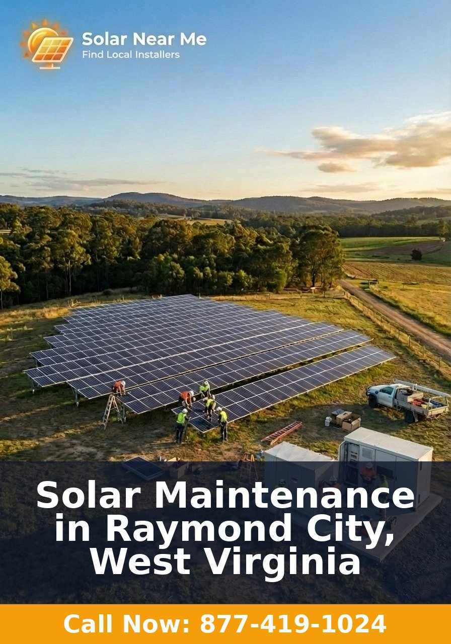 Solar Maintenance in Raymond City, West Virginia