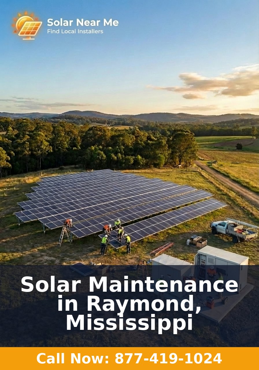 Solar Maintenance in Raymond, Mississippi