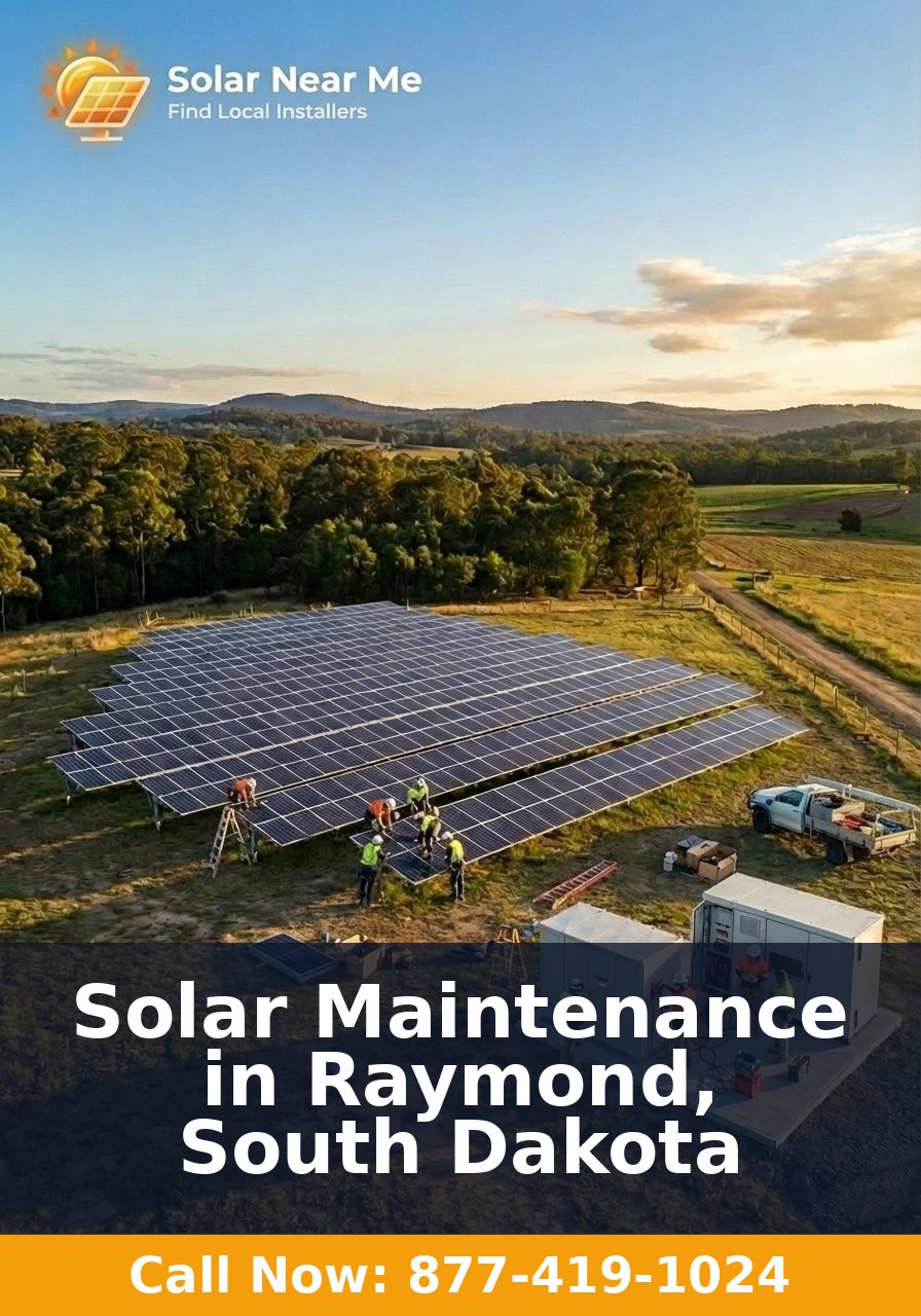 Solar Maintenance in Raymond, South Dakota