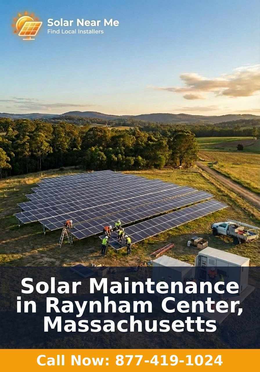 Solar Maintenance in Raynham Center, Massachusetts