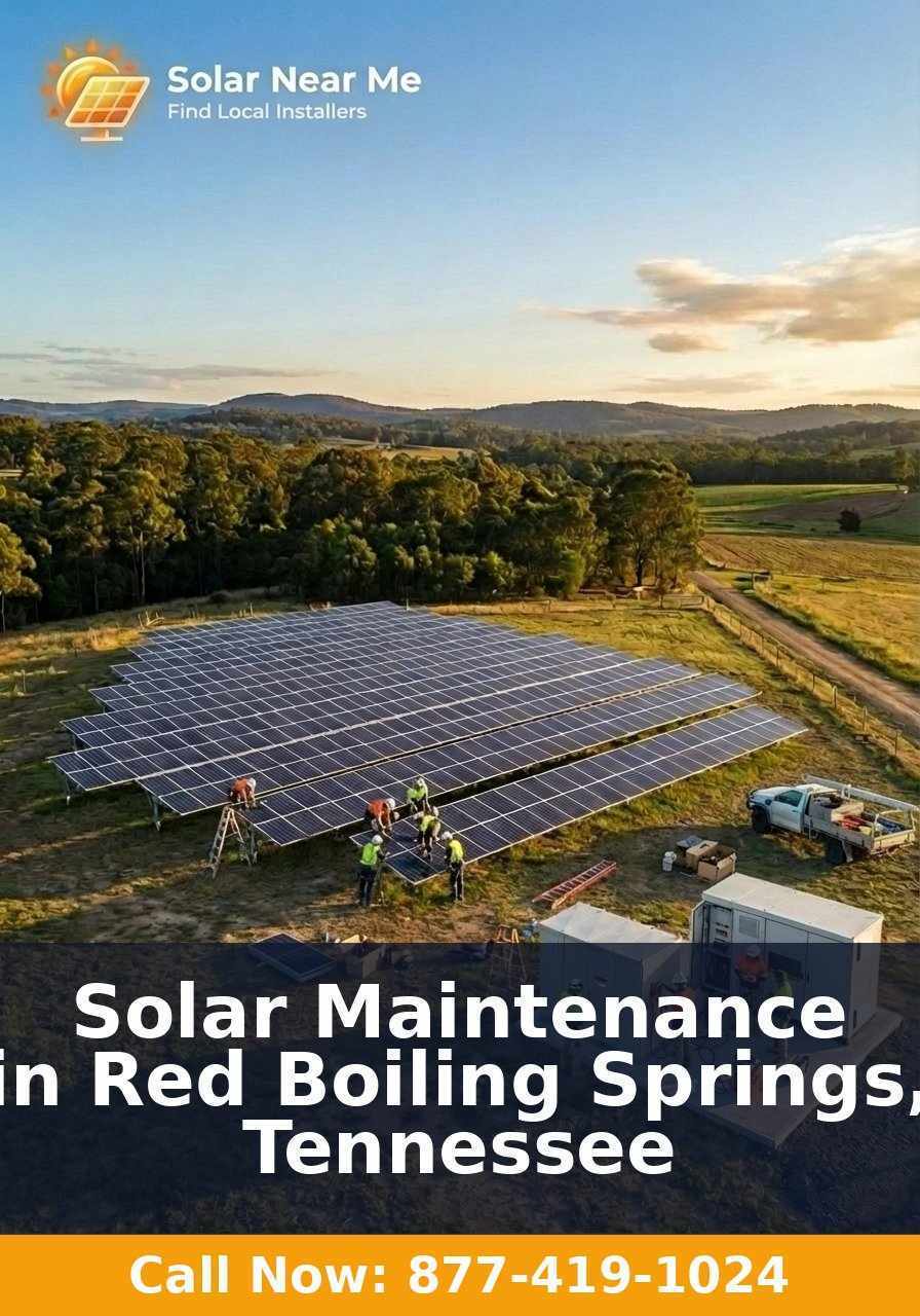 Solar Maintenance in Red Boiling Springs, Tennessee