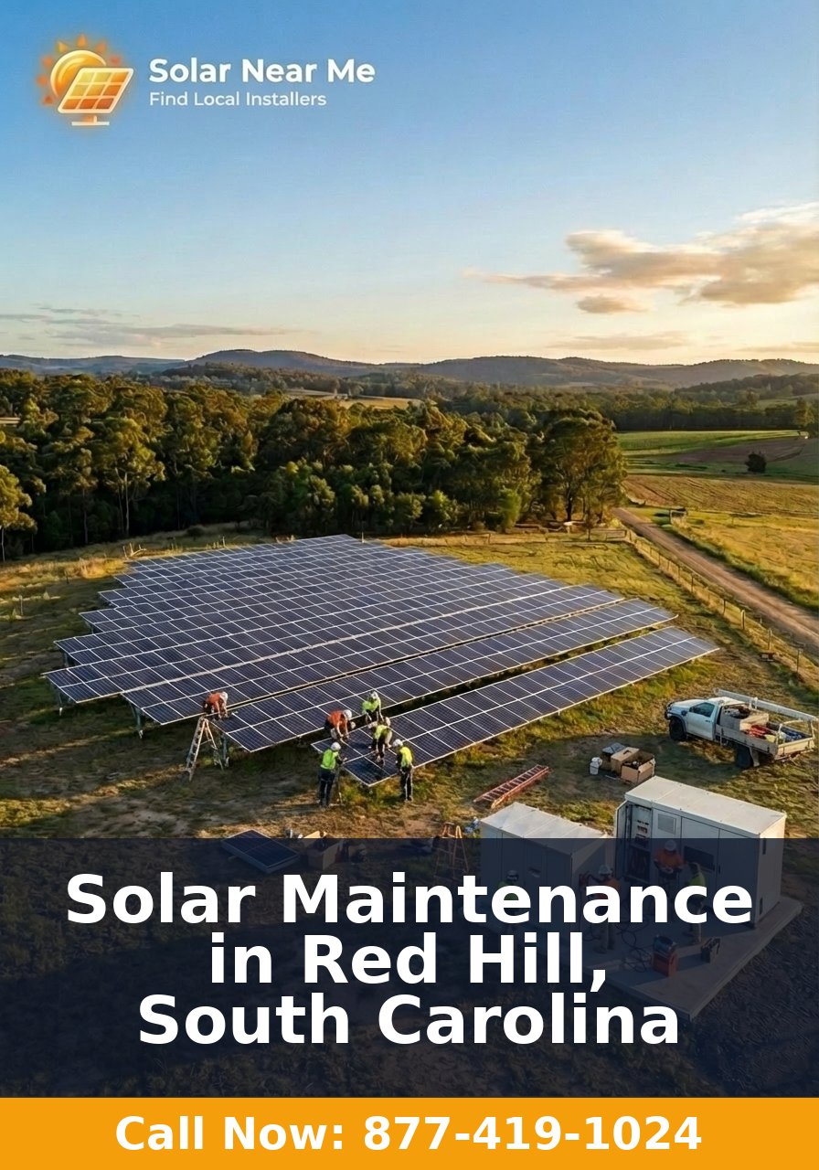Solar Maintenance in Red Hill, South Carolina