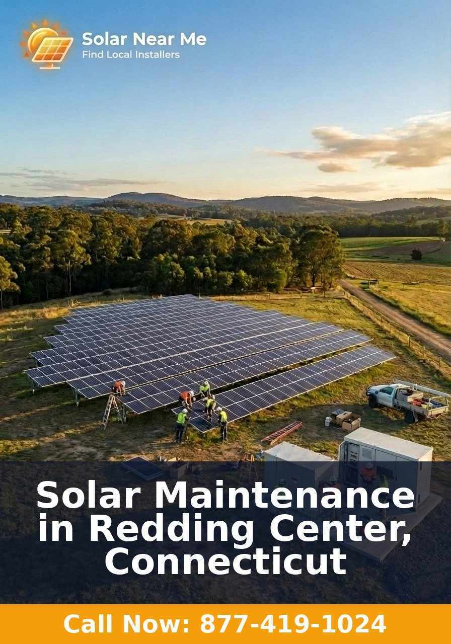 Solar Maintenance in Redding Center, Connecticut