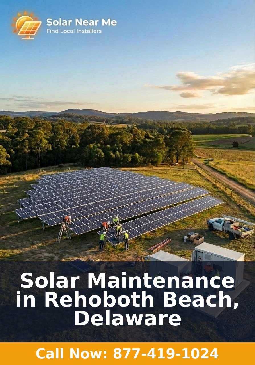 Solar Maintenance in Rehoboth Beach, Delaware