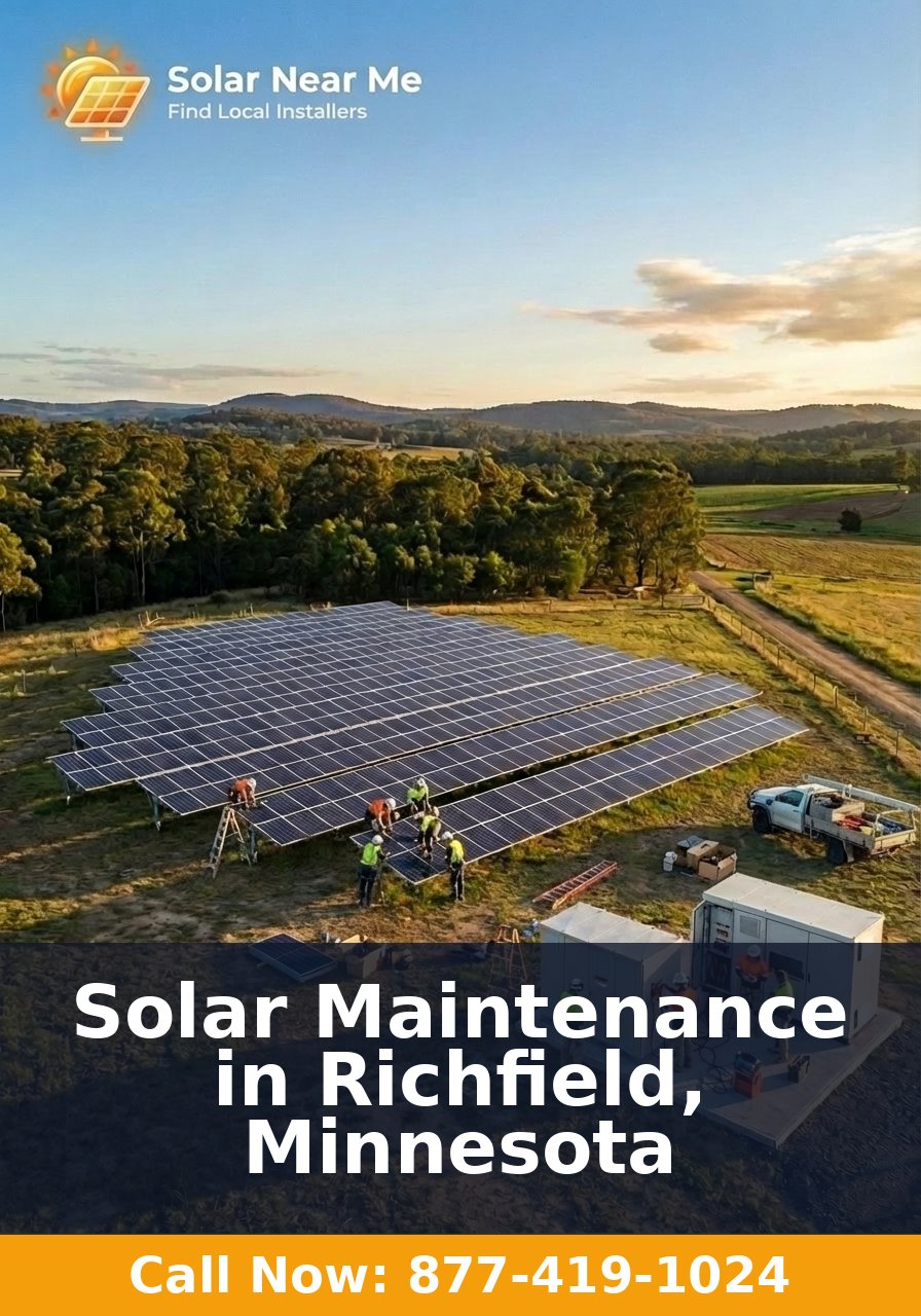 Solar Maintenance in Richfield, Minnesota