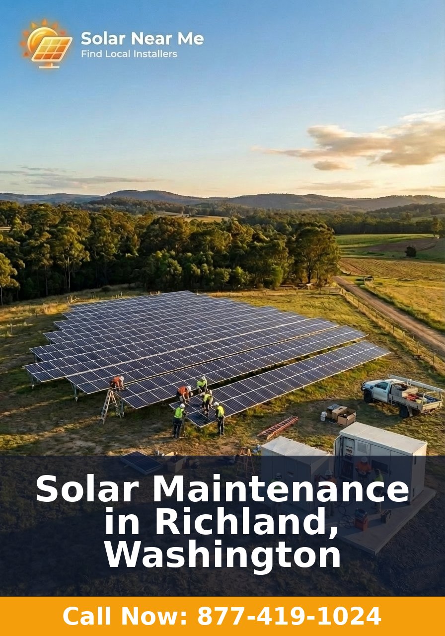 Solar Maintenance in Richland, Washington