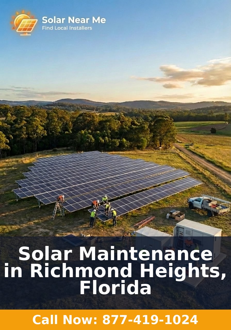 Solar Maintenance in Richmond Heights, Florida