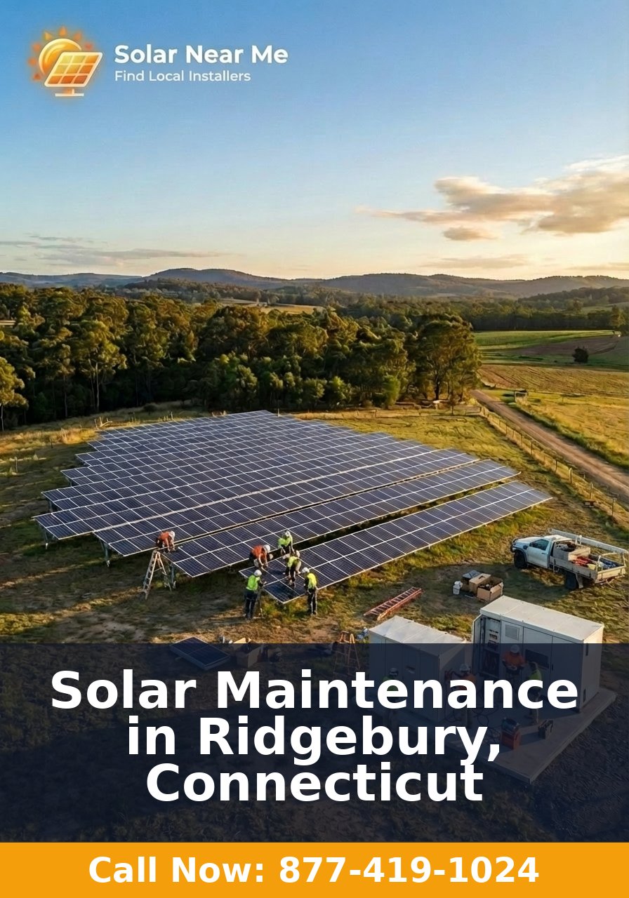 Solar Maintenance in Ridgebury, Connecticut
