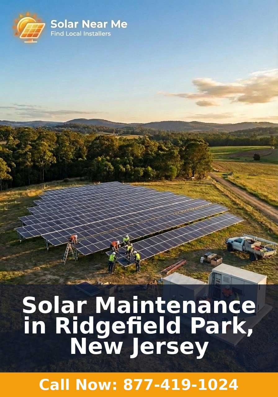 Solar Maintenance in Ridgefield Park, New Jersey