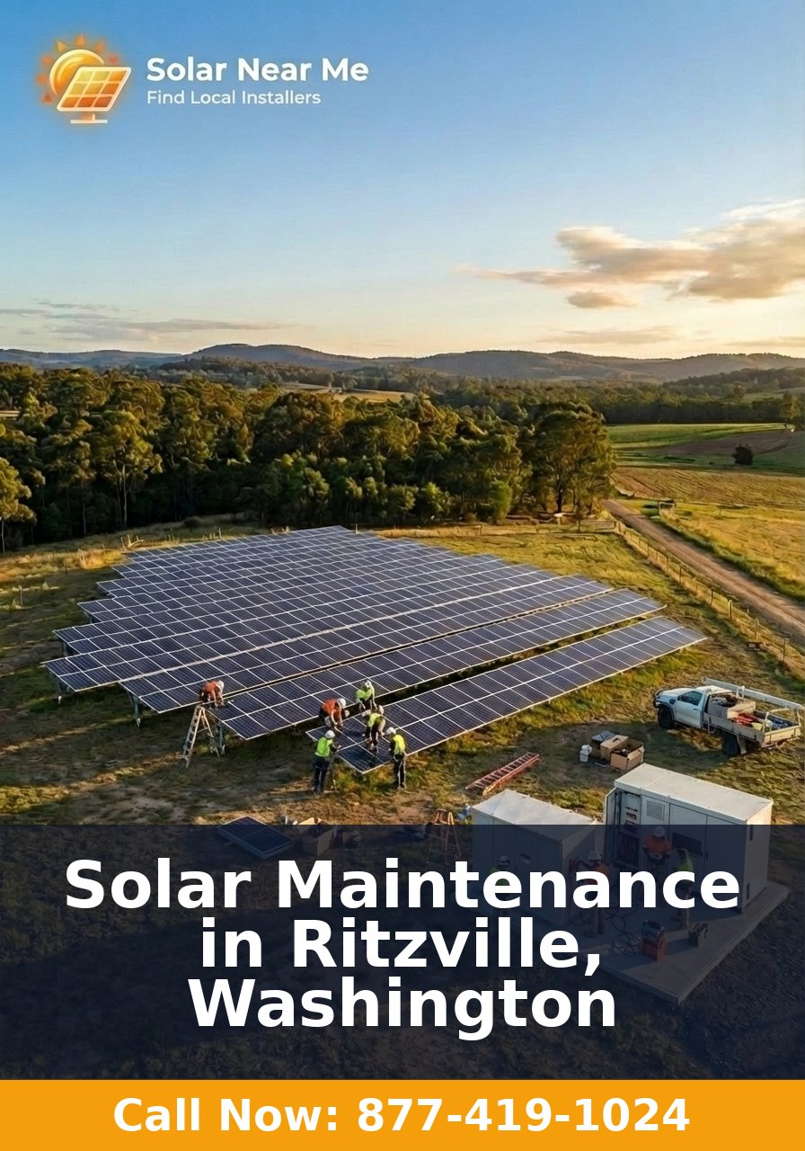 Solar Maintenance in Ritzville, Washington