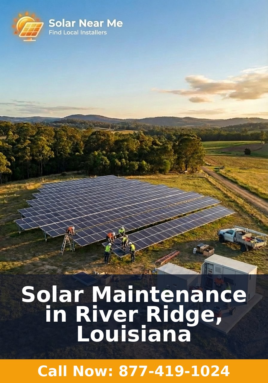 Solar Maintenance in River Ridge, Louisiana