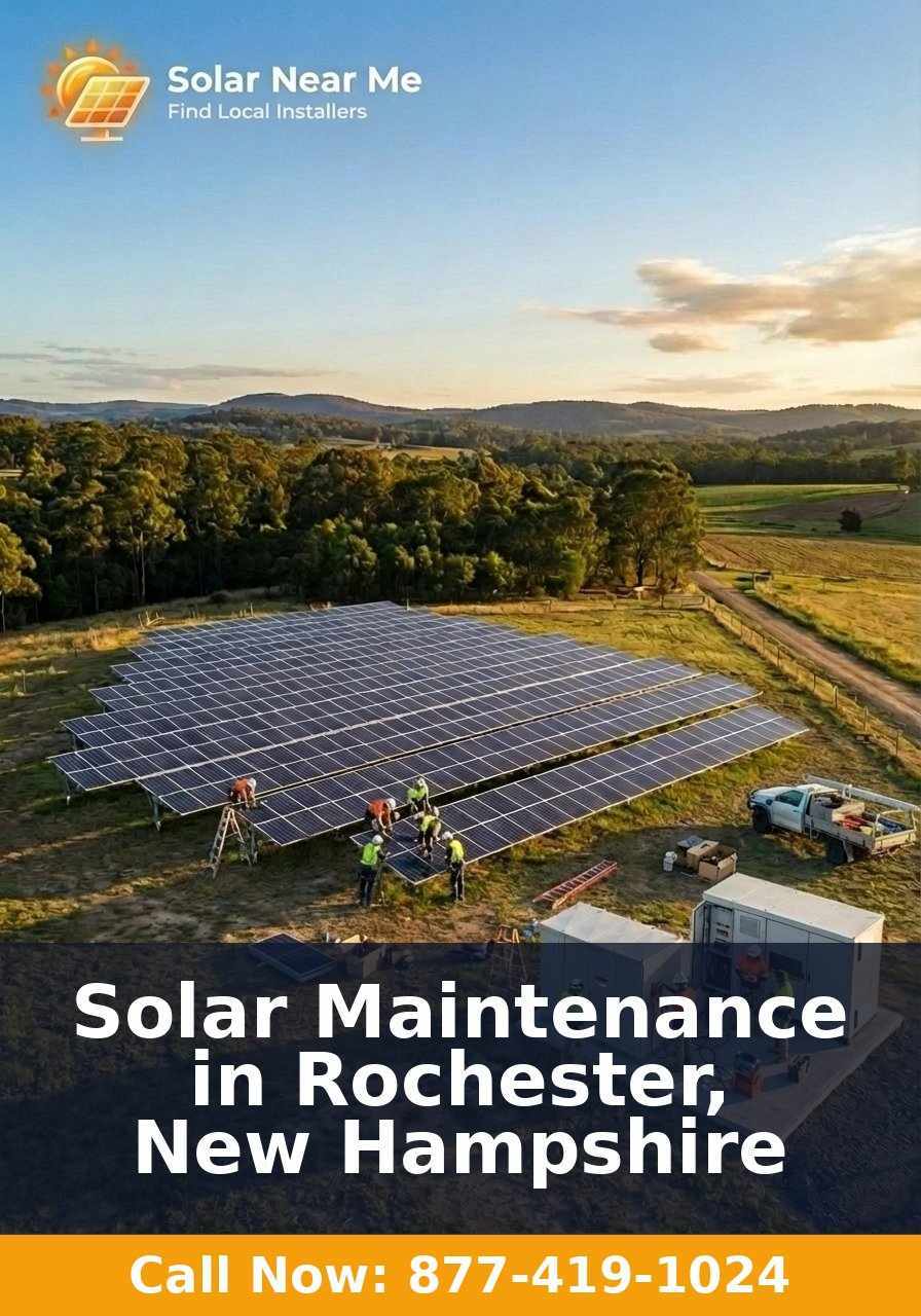 Solar Maintenance in Rochester, New Hampshire