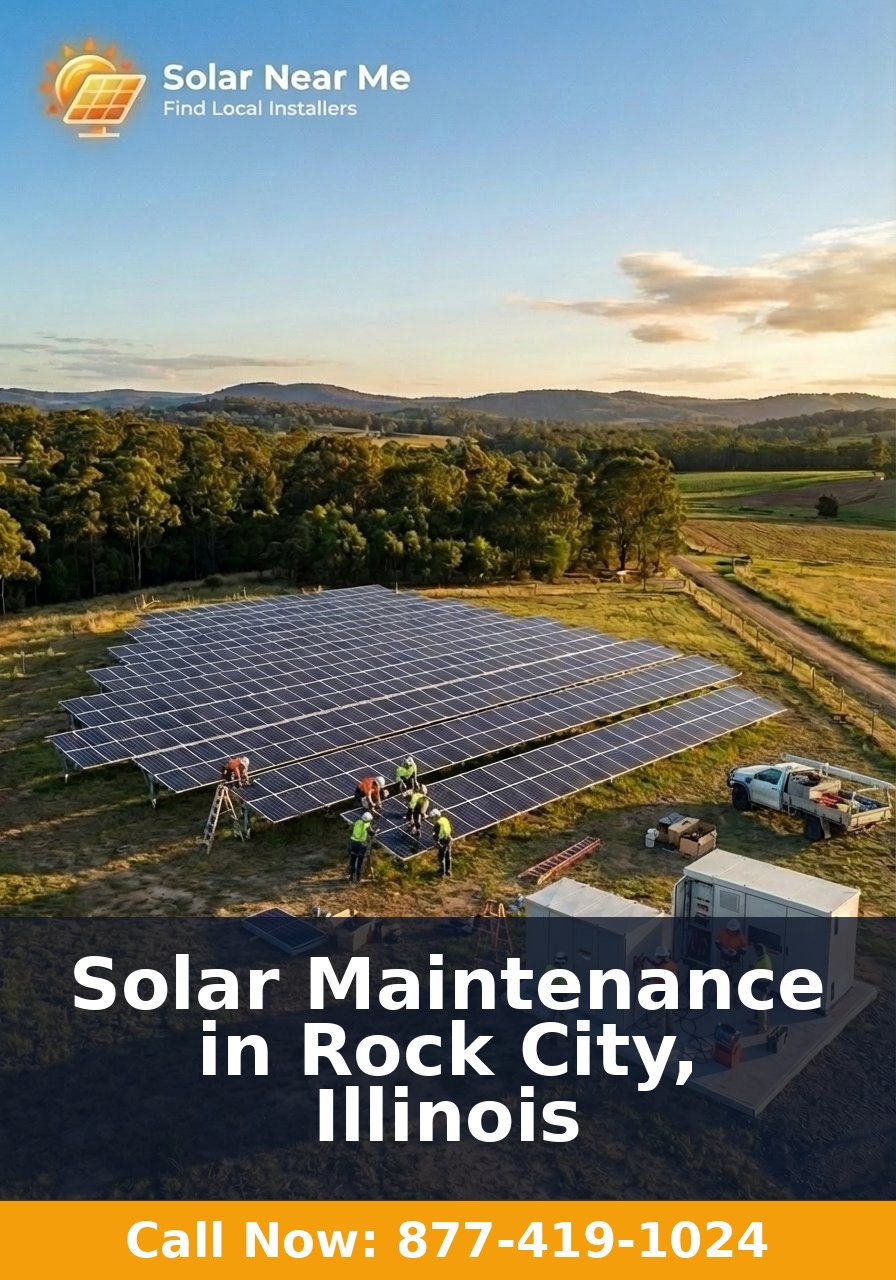 Solar Maintenance in Rock City, Illinois
