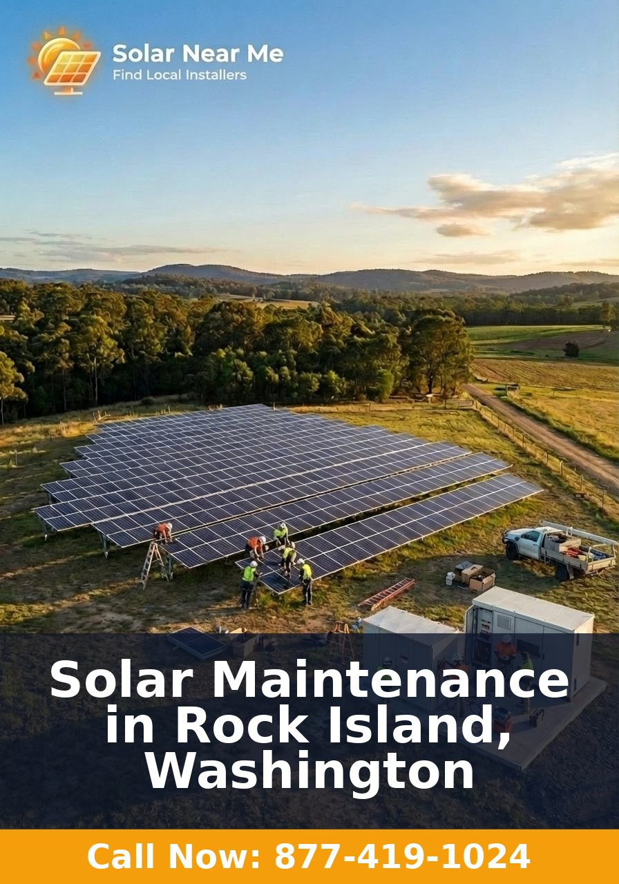 Solar Maintenance in Rock Island, Washington