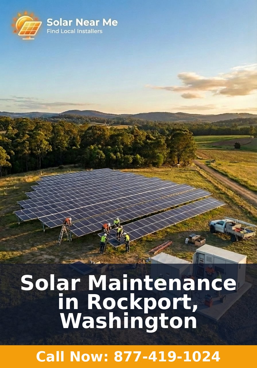 Solar Maintenance in Rockport, Washington