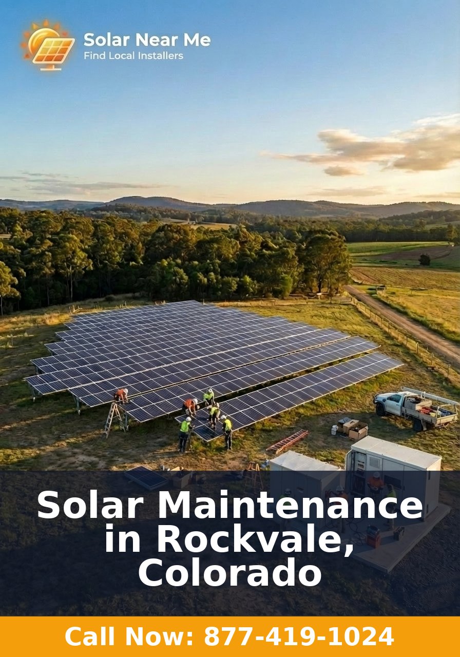 Solar Maintenance in Rockvale, Colorado