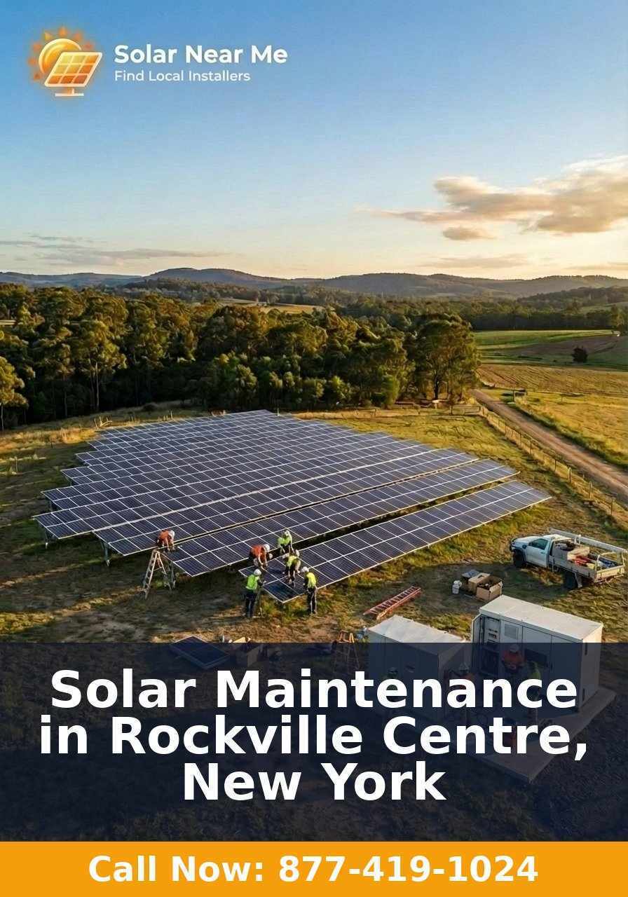 Solar Maintenance in Rockville Centre, New York