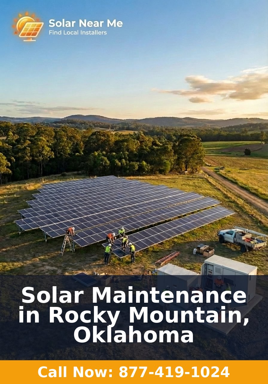 Solar Maintenance in Rocky Mountain, Oklahoma