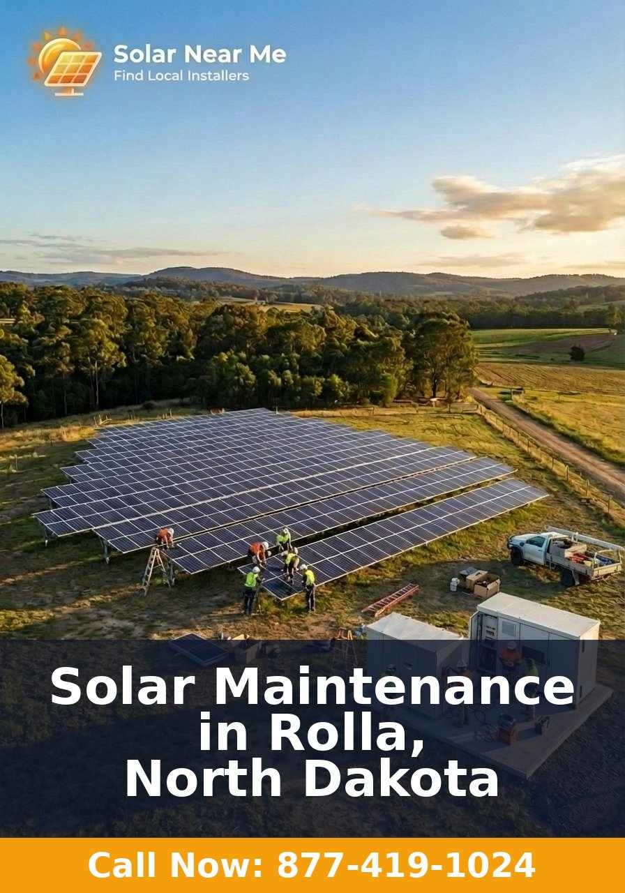 Solar Maintenance in Rolla, North Dakota