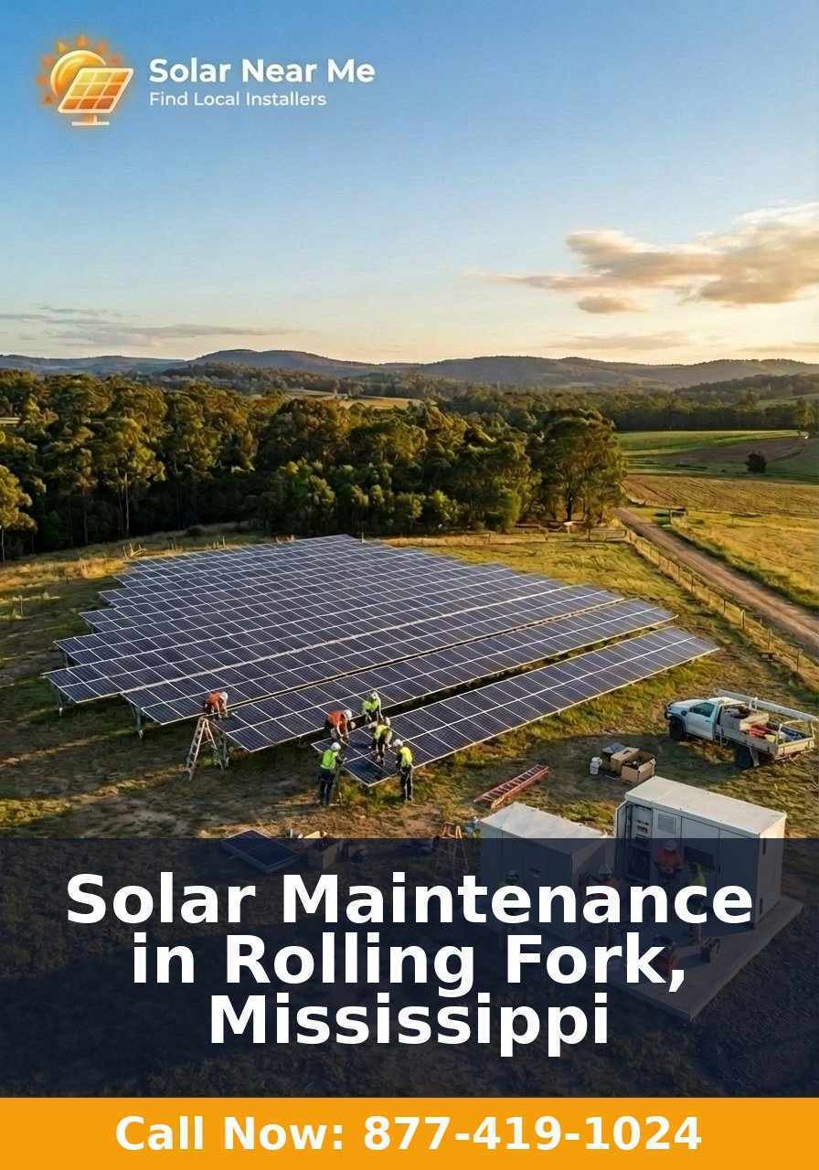 Solar Maintenance in Rolling Fork, Mississippi