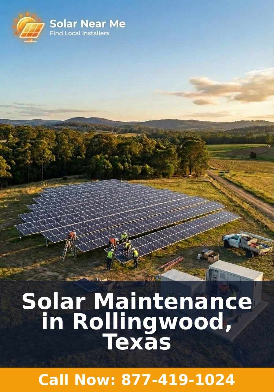 Solar Maintenance in Rollingwood, Texas