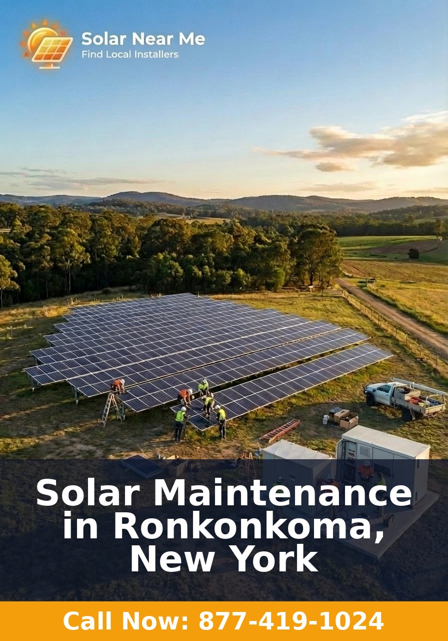 Solar Maintenance in Ronkonkoma, New York