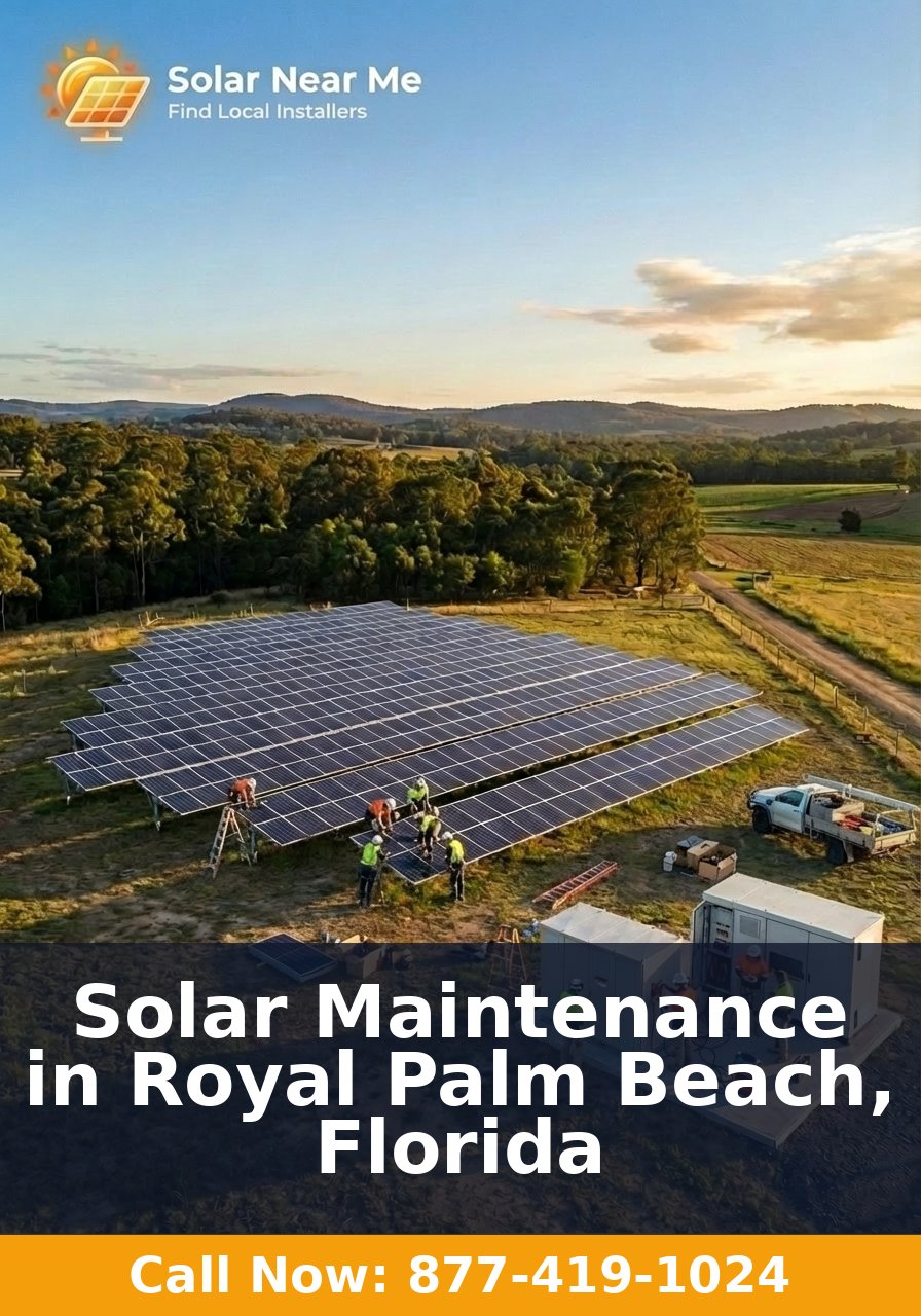 Solar Maintenance in Royal Palm Beach, Florida