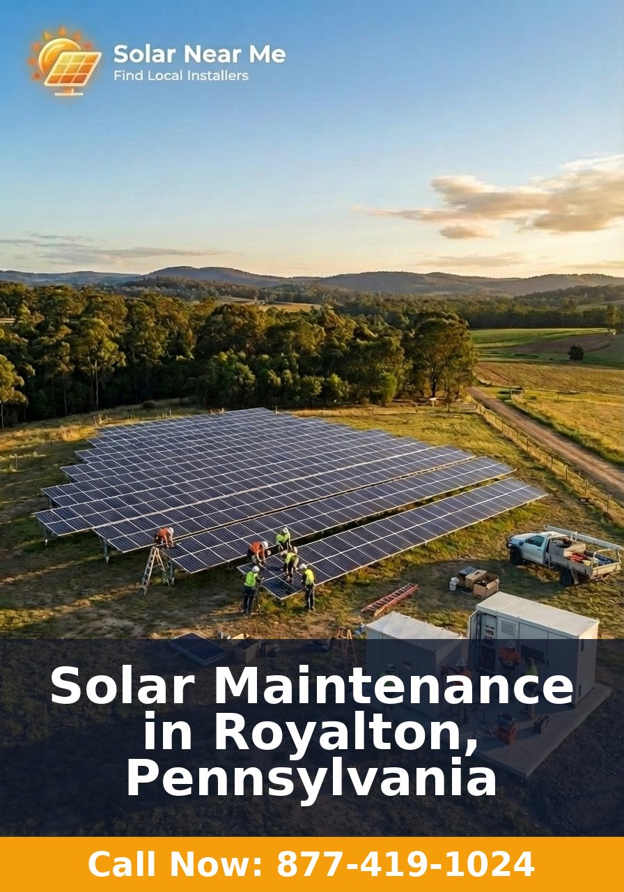 Solar Maintenance in Royalton, Pennsylvania