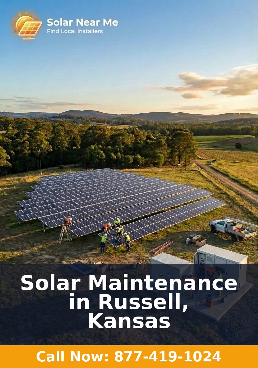 Solar Maintenance in Russell, Kansas