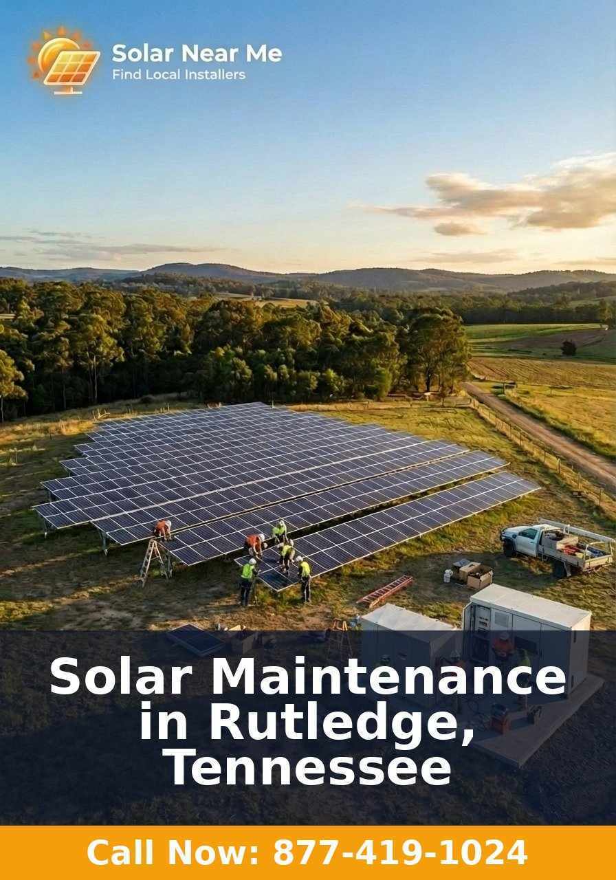 Solar Maintenance in Rutledge, Tennessee