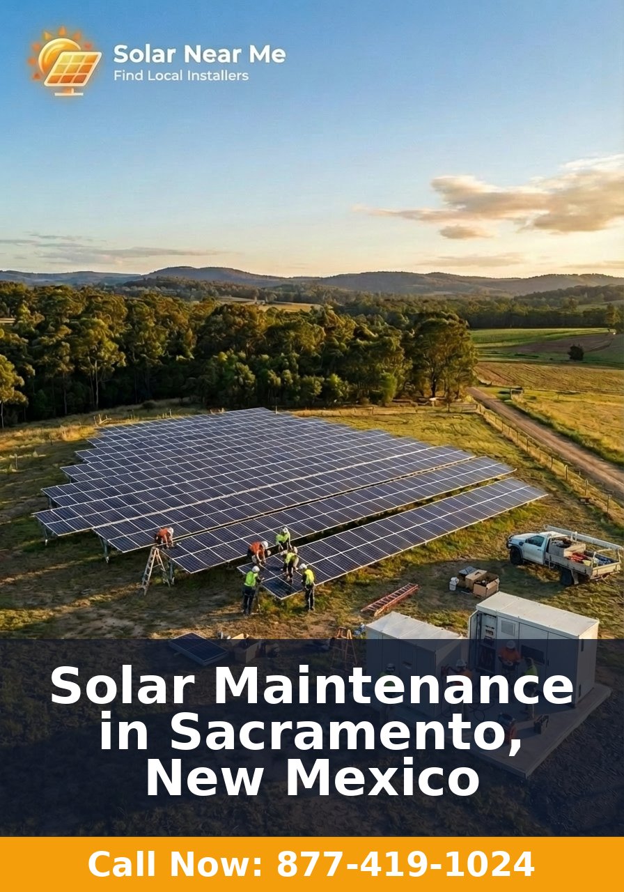 Solar Maintenance in Sacramento, New Mexico