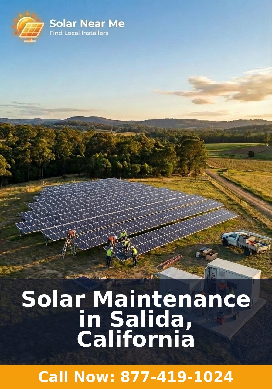 Solar Maintenance in Salida, California