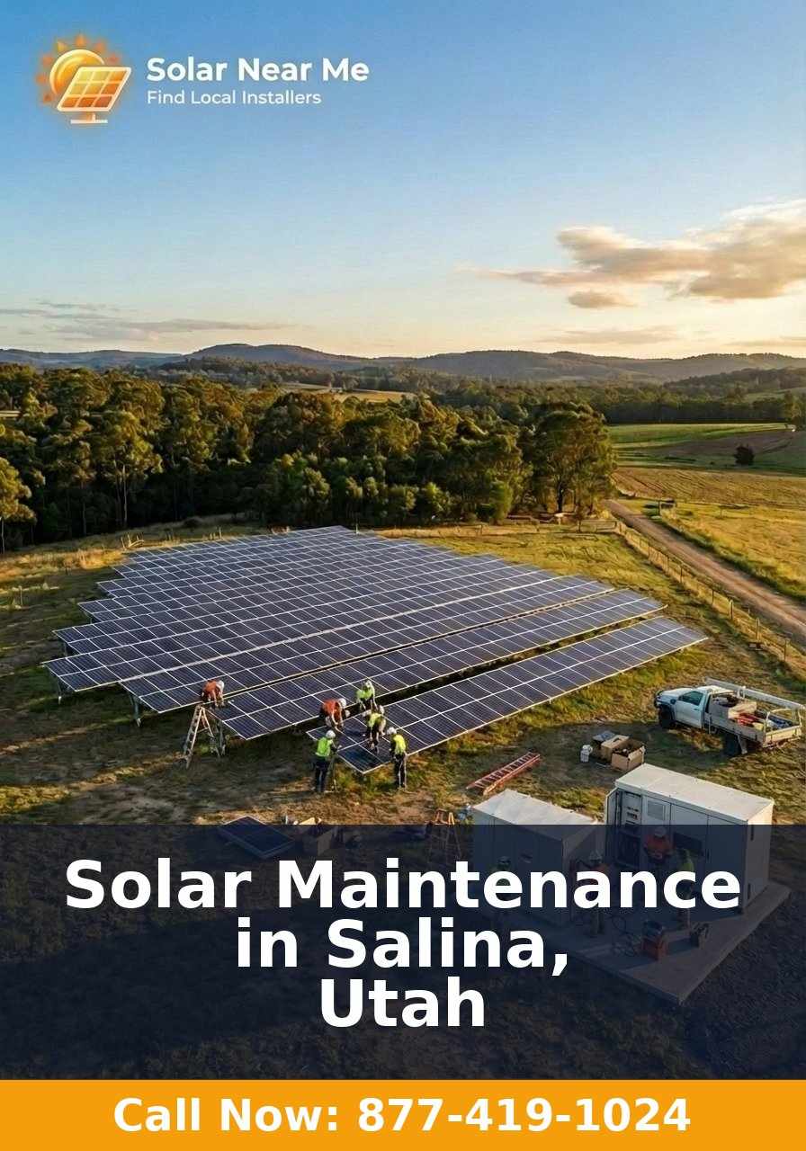 Solar Maintenance in Salina, Utah