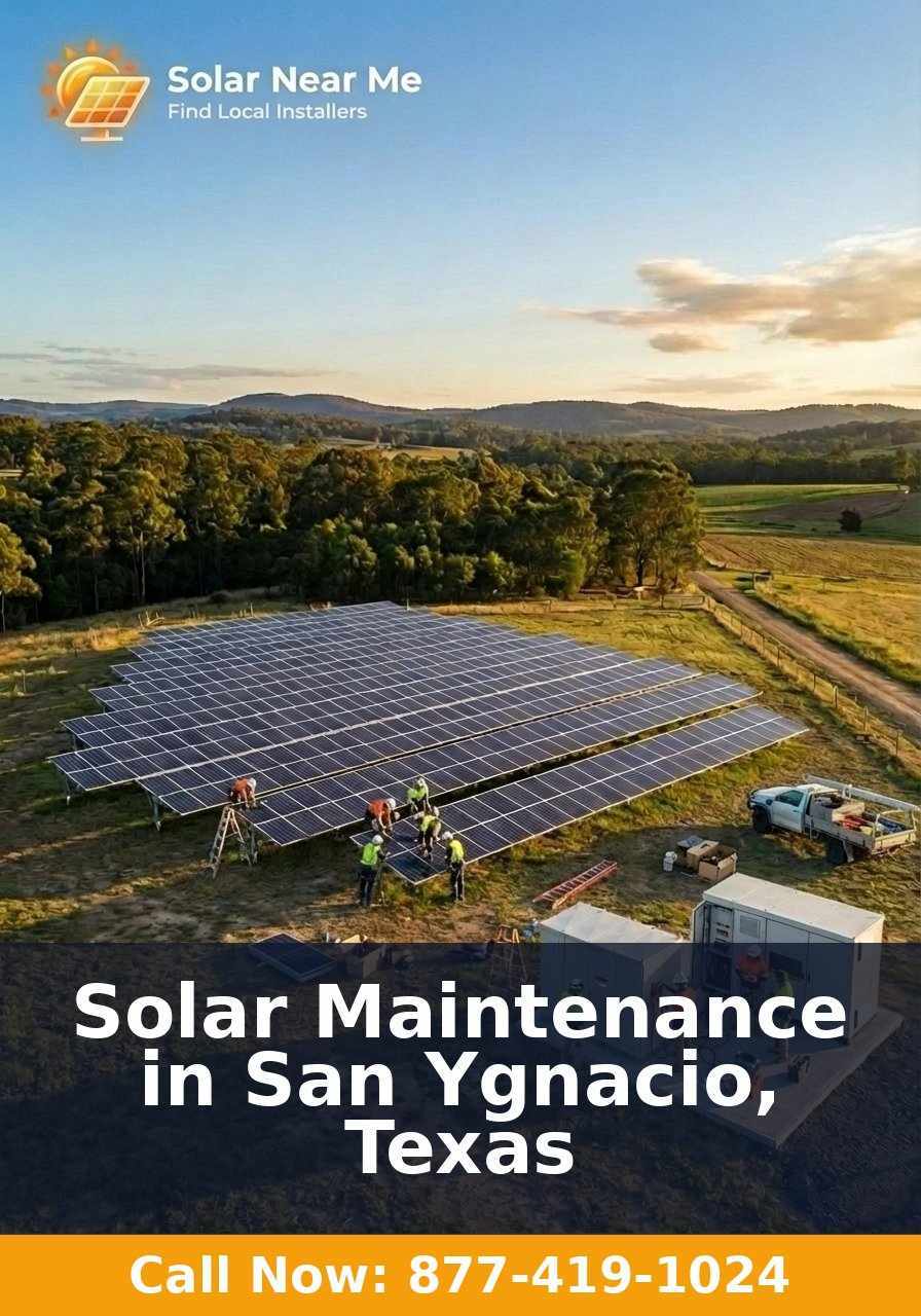 Solar Maintenance in San Ygnacio, Texas