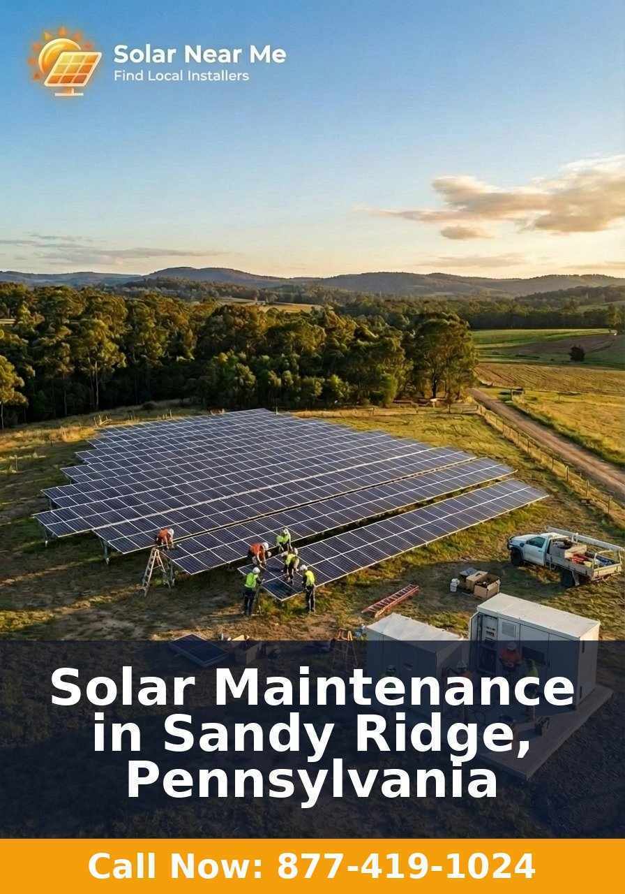 Solar Maintenance in Sandy Ridge, Pennsylvania