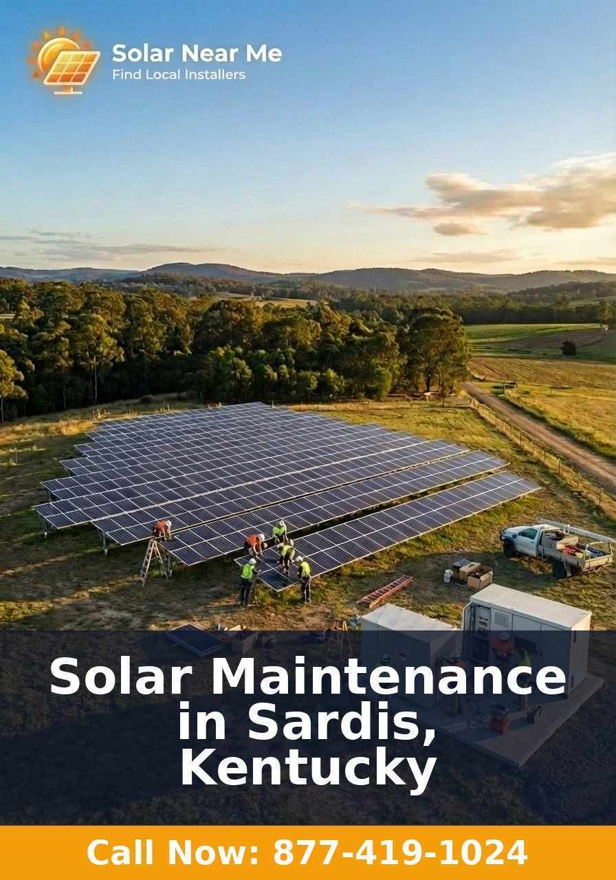 Solar Maintenance in Sardis, Kentucky