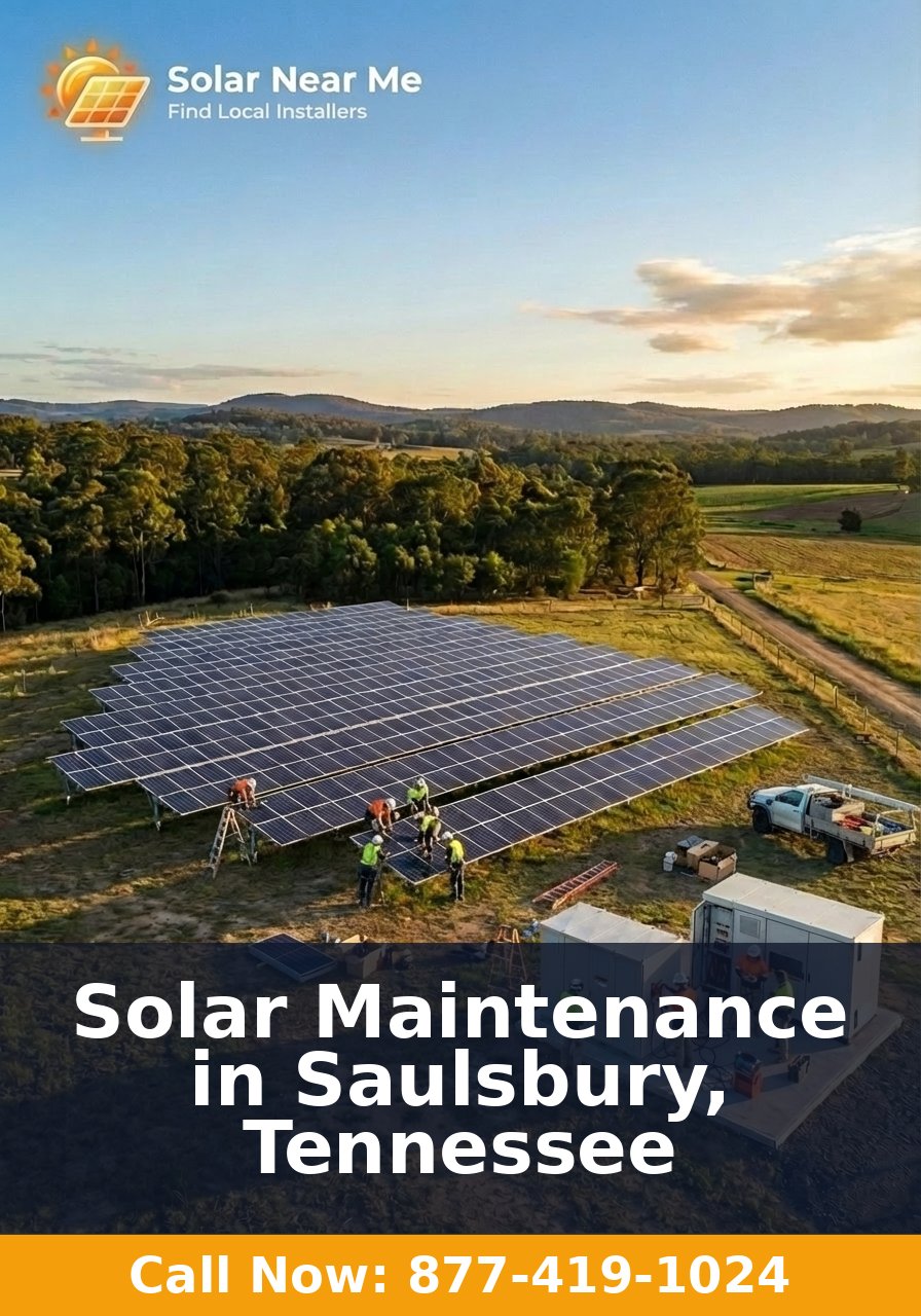 Solar Maintenance in Saulsbury, Tennessee