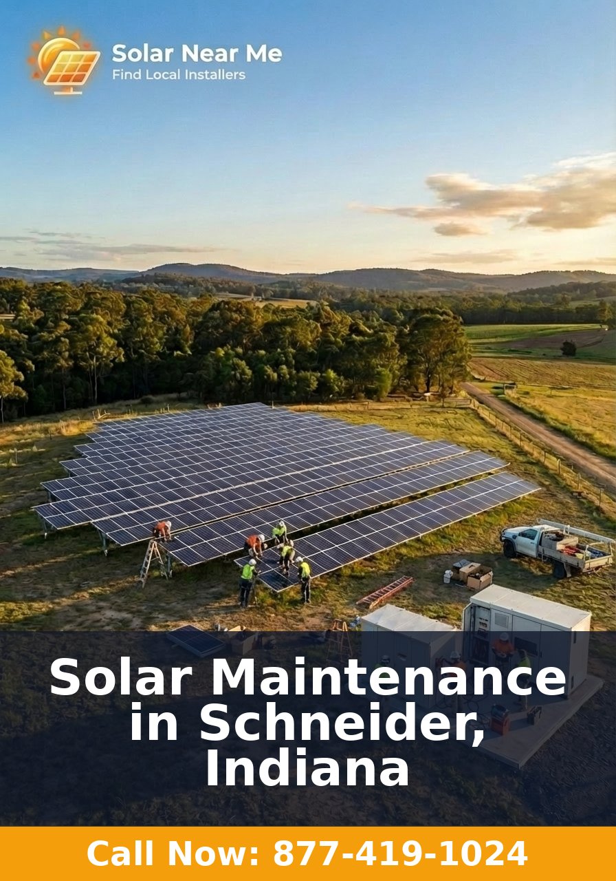 Solar Maintenance in Schneider, Indiana