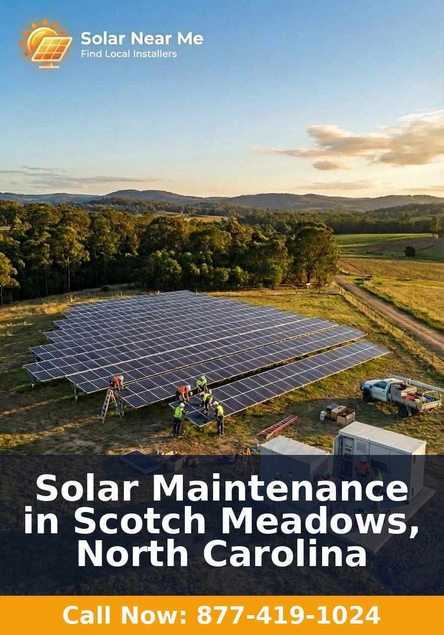 Solar Maintenance in Scotch Meadows, North Carolina