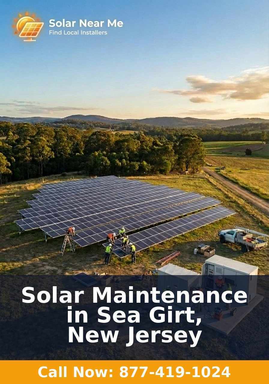 Solar Maintenance in Sea Girt, New Jersey