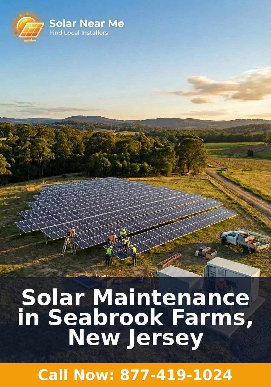 Solar Maintenance in Seabrook Farms, New Jersey